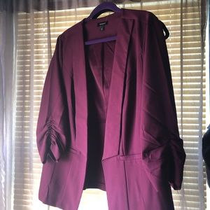 Purple Blazer